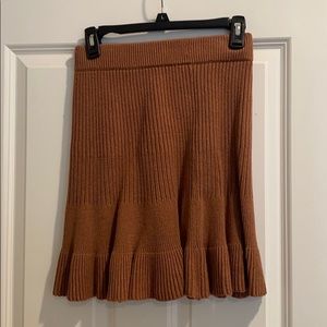 Free people knit short skirt
